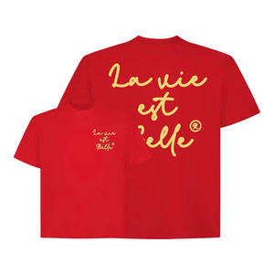 เสื้อยืดผ้าฝ้าย100% เข้ารูปสำหรับผู้ชายพิมพ์ลายสัตว์ดิจิทัลพร้อมโลโก้ด้านหน้าทางการผ้า dobby ดีไซน์ว่างเปล่า - Product Image 4