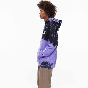 Venta al por mayor a granel Tie Dye Sublimation Pullover Hoodies Sudadera de invierno con técnica de teñido liso - Product Image 1