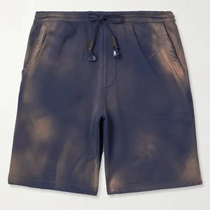 Pantalones cortos vintage lavados con ácido de verano personalizados 2025, ropa de calle, entrenamiento, correr, algodón, pantalones cortos para hombre - Product Image 1