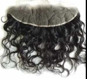 Peluca frontal de encaje 13x4 con encaje HD, extensión de cabello Remy indio, peluca frontal de encaje de cabello humano de color natural - Product Image 5