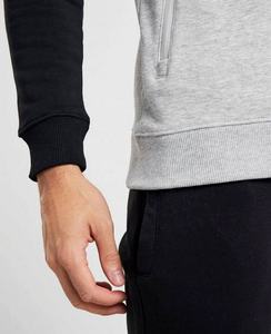 เสื้อแจ็คเก็ตมีซิปแบบสวมหัวสีเทาเข้มออกแบบได้ตามต้องการสำหรับผู้ชายผู้หญิงเฮฟวี่เวทเป็นมิตรกับสิ่งแวดล้อมระบายอากาศได้ไซส์ใหญ่พิเศษสำหรับฤดูใบไม้ผลิ - Product Image 6