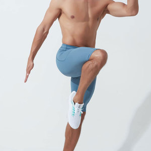 Shorts de course pour hommes en spandex/polyester respirant léger à séchage rapide de nouvelle conception, best-seller - Product Image 2