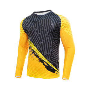 Diseño personalizado Racing MTB Jersey Ropa de bicicleta de manga larga con impresión sublimada OEM Ropa deportiva de verano - Product Image 5