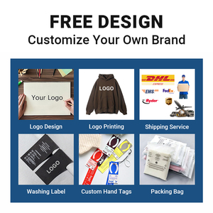 Sudadera de punto extragrande con estampado de letras y logotipo personalizado OEM al por mayor - Product Image 5