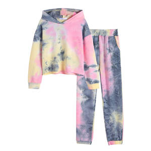 Survêtements respirants pour enfants survêtements de meilleure qualité 100% coton matériel polaire de haute qualité logo personnalisé survêtements pour enfants - Product Image 1