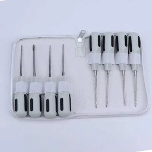 Kit chirurgical d'ascenseur dentaire professionnel de haute qualité de 8 pièces pour l'extraction de dents atraumatiques - Product Image 5