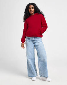 Hot Selling <b>Red</b> Womens Sportswear Loose Pullover <b>Hoodie</b> Warm Fleece Anti-Wrinkle Breathable Woman's <b>Hoodie</b> Gym Streetwear <b>Hoodie</b> - Product Image 5