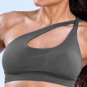 Lightweight Comfortable Stretch Sports <b>Bra</b> <b>Racerback</b> Breathable Quick Dry High Impact Running Sport <b>Bra</b> - Product Image 3