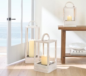 Noël ferme bougeoir vacances rustique bois bougeoir lanterne pour décorations de mariage Design élégant lanterne en bois - Product Image 3