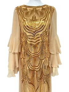 Abito Casual Ampio <span class=keywords><strong>e</strong></span> Morbido in Chiffon per Donna, Comodo per <span class=keywords><strong>la</strong></span> <span class=keywords><strong>Vita</strong></span> Quotidiana, Shopping <span class=keywords><strong>e</strong></span> Viaggi - Product Image 1