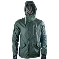 Veste d'été imperméable en softshell 100% polyester, grande taille, respirante, col montant, fermeture éclair