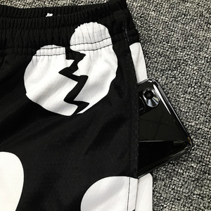 Wholesale Mesh Shorts Men <b>Letter</b> Design Fashion Sublimation Printing Basketball Shorts - Product Image 4