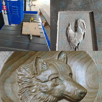 Routeur CNC compact 1200*1200mm pour le bois, modèle 1212, pour la sculpture sur bois, machine de fraisage CNC 3 axes