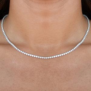 VVS Moissanite Bijoux Style Glacé Tennis Chaîne Fine Jewelry Hip Hop 925 Argent Diamant Tennis Chaîne Collier pour Hommes - Product Image 3