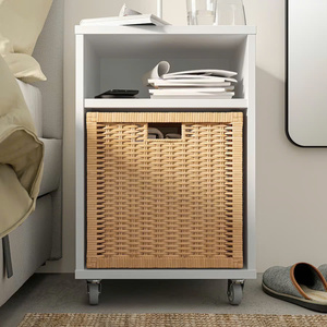 Handwoven Round Rattan <b>Basket</b> Stylish Eco-Friendly and Versatile Perfect for Organizing Household Items and Enhancing Your Home - Product Image 3