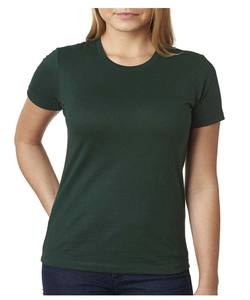 Camiseta de algodón de alta calidad para mujer, Camiseta corta holgada de manga corta, camisetas de punto transpirables, Camisetas estampadas informales de talla grande para mujer - Product Image 2