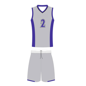 Nouveau design 2023 ensembles d'uniformes de volley-ball sublimés complets manches courtes en polyester à vendre uniforme de volley-ball pour toutes les saisons - Product Image 5