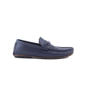 Boys Navy Formal Moccasin KD0837 <b>Briefcases</b> - Product Image 4