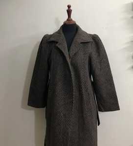 เสื้อเทรนช์โค้ทตัวยาวสำหรับผู้หญิงเสื้อโค้ทผ้าฝ้ายถักหรูหราแห้งเร็วเสื้อแจ็คเก็ตโลโก้ตามสั่งสำหรับฤดูหนาว - Product Image 2