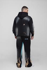 ชุดวอร์มขายาวสำหรับผู้ชายทรงโอเวอร์ไซส์ซักได้13ชิ้น - Product Image 2