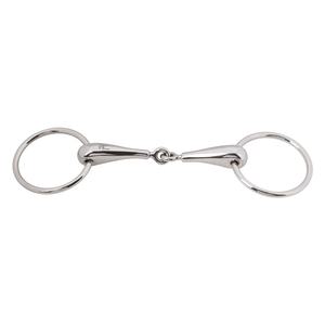 Haute qualité Mullen bouche trotting Bit cheval circonférence Logo personnalisé en cuir équipement équin Durable pour la course - Product Image 3