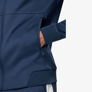 Sudadera con capucha de gran tamaño personalizada para hombre, chándal de lana de tecnología lisa, chándal de invierno - Product Image 4