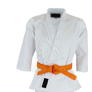 Combinaisons de karaté sur mesure de haute qualité fabriquées en usine OEM, 100% coton, écologiques, pour l'entraînement et les tournois - Product Image 5