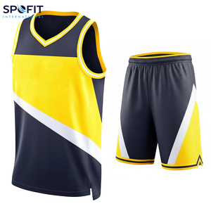 High Quality Wholesale <b>Heat</b>-Transfer Basketball Custom Team Logo Number Jersey 2025 Top Trending Team Wear Sports Breathable - Product Image 2