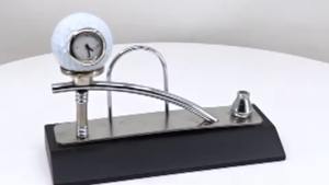 Premium Quality A Stylish Metal Golf Themed Desktop <b>Clock</b> for Precision and Punctuality Available at Affordable Price - Product Image 3