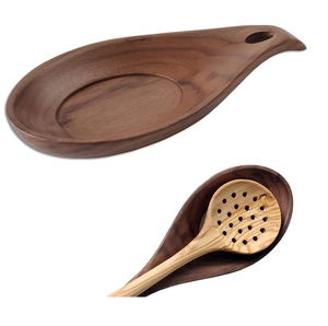 Porte-cuillère en bois au design fantastique Empêchez les dégâts dans votre cuisine ou votre salle à manger à un prix compétitif - Product Image 3