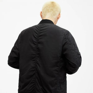 Solid Black New Style Waterproof Windproof Flight Winter <b>Trucker</b> Custom Plus Size <b>Men's</b> <b>Jackets</b> for <b>Men</b> Bomber <b>Jacket</b> - Product Image 4