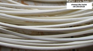 Matériau de noyau de rotin rond brut de haute qualité de 2.00mm à 12.00mm pour meubles Noyau de rotin de haute qualité - Product Image 5