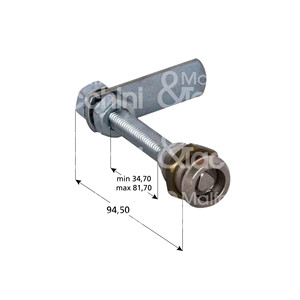 CIERRE con EXTENSIÓN DE HUELLA T6 - Product Image 1