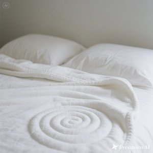 ผ้าห่มขนแกะเนื้อนุ่มลายนูนเกลียวสีขาวขนาดควีนไซส์หรูหรา - Product Image 2