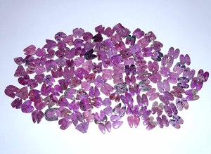 Cobalto calcita par último diseño piedra Natural venta al por mayor cabujón piedras preciosas par pendientes piedras preciosas sueltas para hacer joyería - Product Image 3