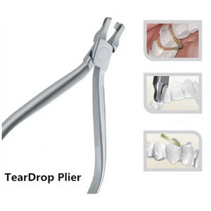 Juego de Pinzas Dentales de Ortodoncia Profesionales de Acero Inoxidable, 5 Piezas, Agarre Ergonómico, Certificación CE, Pinzas para Doblar Arcos, para Dentistas - Product Image 6