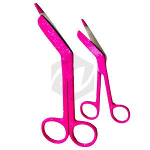 Premium 5.5 Inch (13.97cm) <b>Bandage</b> Scissors Angled Blunt Tip for Safe & Easy <b>Gauze</b> & <b>Bandage</b> Cutting <b>Medical</b> Grade - Product Image 3