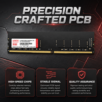 Module de mémoire RAM de bureau SHARETRONIC 8 Go DDR4 2666 MHz UDIMM, 288 broches DIMM, mise à niveau de la mémoire informatique pour PC