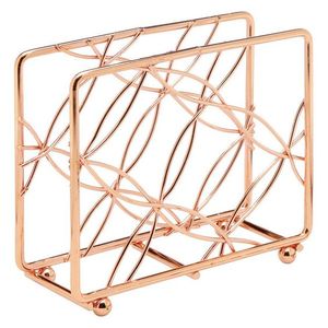 Porte-serviettes de table pour décoration d'hôtel design vintage, porte-serviettes de qualité supérieure en métal de couleur noire - Product Image 3