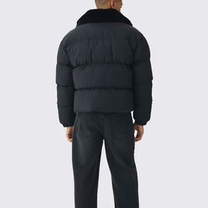 Vente en gros de veste bouffante imperméable de haute qualité pour hommes, manteau chaud, vêtements d'extérieur d'hiver avec logo personnalisé, vestes à bulles pour hommes pour l'extérieur - Product Image 3