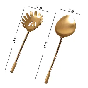 Fabricant et exportateur d'ensemble de couverts en acier au design fait à la main Fabricant d'ensemble de couverts de vaisselle en métal au design personnalisé - Product Image 2