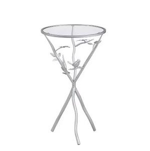 Mesa auxiliar de metal hecha a mano con escultura de pájaro negro, diseño creativo para sala de estar, uso doméstico, mesas de centro a precio mayorista - Product Image 5