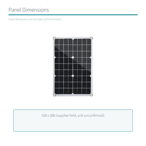 Panel Solar Flexible Portátil de 18W 18V con Salida USB para Carga en Viajes - Product Image 5