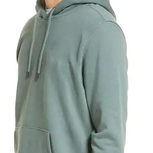 Sweat-shirt à capuche pour homme 100% coton, poids lourd, épais, logo imprimé personnalisé, coupe ample, saison hivernale, broderie numérique - Product Image 5