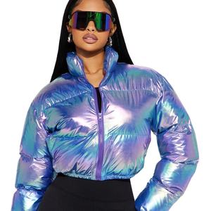 Nouvel arrivage de doudoune d'hiver Hip Hop pour femmes coupe-vent tendance respirant imperméable doublure en polyester rembourrage en coton - Product Image 1