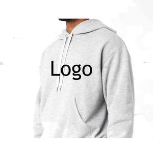 Hoodies en coton mélangé de haute qualité pour hommes Heavyweight Basics Logo personnalisé Meilleur design Vente en gros Sweats à capuche unis pour l'hiver - Product Image 6
