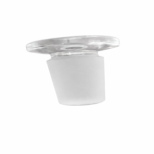 Tapón de Vidrio de Borosilicato con Cabeza Plana Sólida para Juntas de Matraces Estándar, Grado de Laboratorio OEM 24/29MM - Product Image 3
