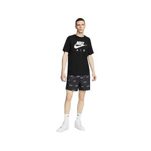 Nike Sportswear Allover Print <b>Woven</b> <b>Mens</b> Active <b>Shorts</b> Color: Black/Grey 100% Authentic - Product Image 3