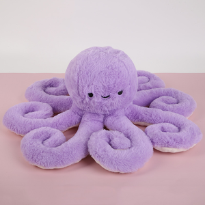 Peluche Gigante de Pulpo de Dibujos Animados, Cojín de Peluche Divertido para Niños, Almohada Decorativa para Niños, Regalo de Cumpleaños - Product Image 1