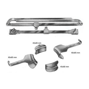 Retractor Abdominal Franz con Cuchillas intercambiables Instrumento de Retractor Quirúrgico Franz de precisión para cirugía - Product Image 2